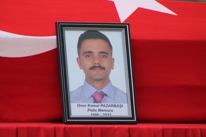 Depremde Hayatını Kaybeden Polis Memuru Son Yolculuğuna Uğurlandı