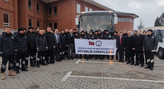 Dpü’den Deprem Bölgesine Gıda Ve Personel Desteği