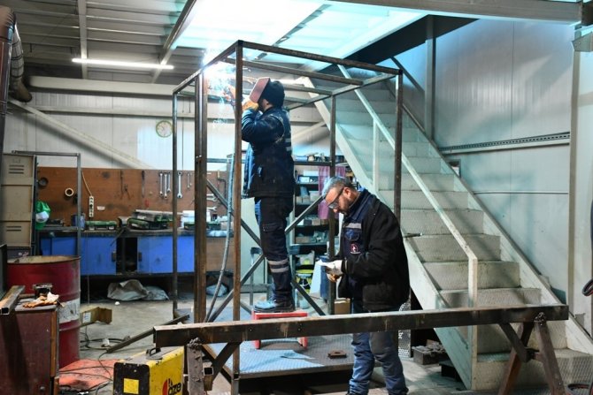 Düzce Belediyesi Tuvalet Ve Lavabo Üretimine Geçti