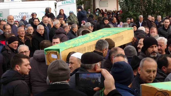 Depremde Hayatını Kaybeden 1’i Çocuk 6 Kişi, Ordu’da Toprağa Verildi