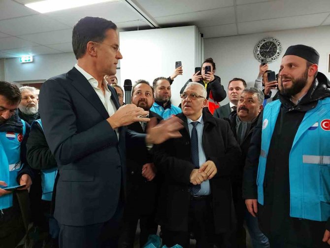 Hollanda Başbakanı Rutte’den Depremzedelere Yapılan Yardımlara Teşekkür