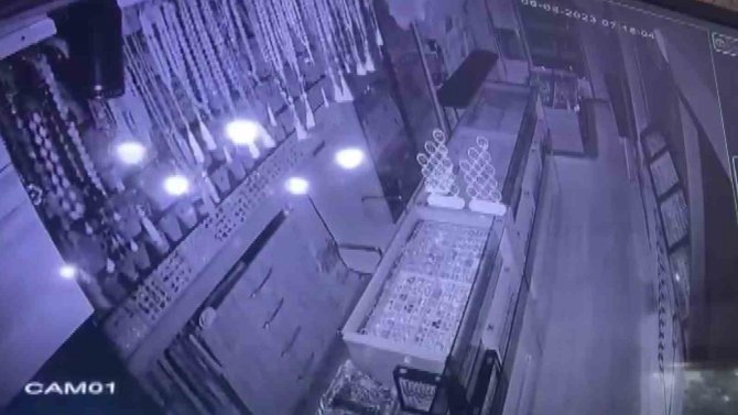 Mardin’de Deprem Anı Güvenlik Kameralarına Böyle Yansıdı