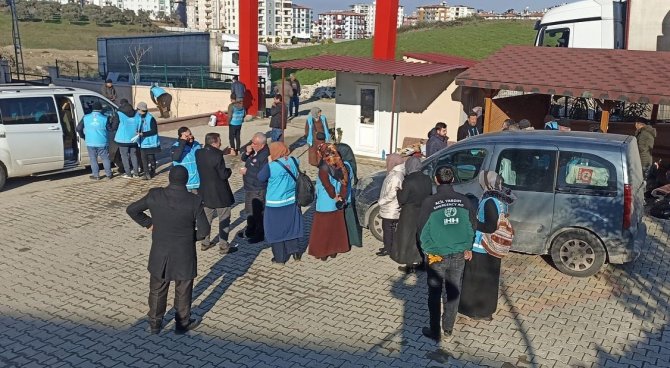 55 Din Görevlisi Hatay’a Ulaştı