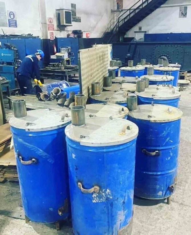 Soma’da Variller Depremzedeler İçin Sobaya Dönüştürülüyor