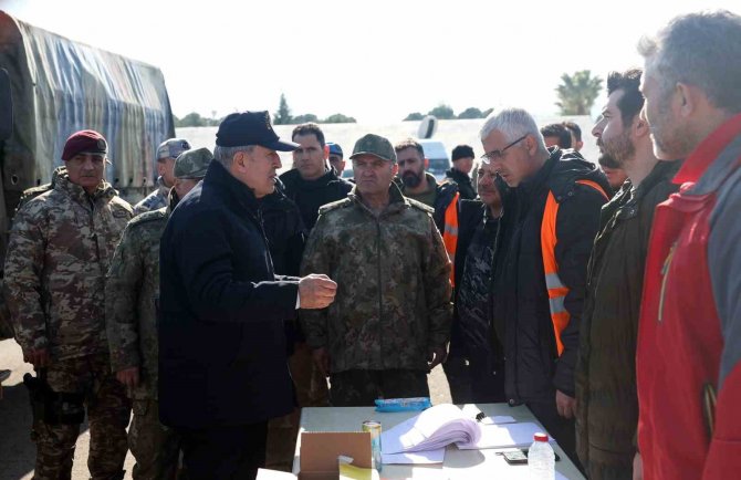 Mehmetçik Hatay’a Lojistik Destek Üssü Kurdu