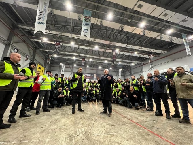 Mhp’nin Yardım Konvoyu Yola Çıktı