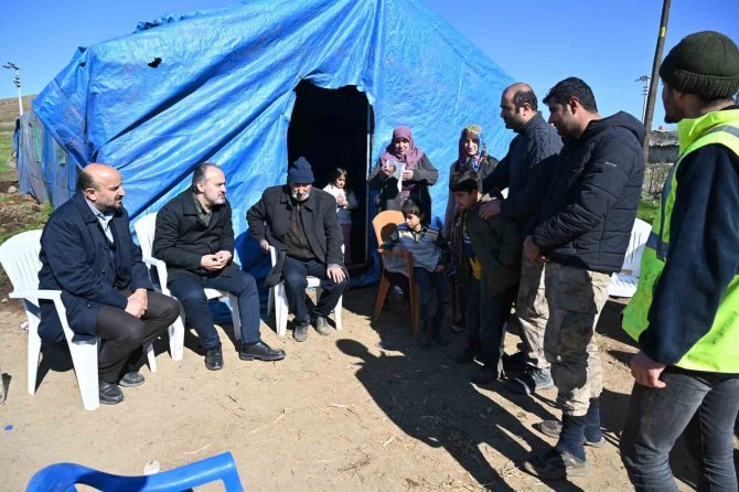 Nurdağı’na Görevlendirilen Başkan Aktaş: “Yaraları Hep Beraber Devlet Millet Kaynaşmasıyla Saracağız”