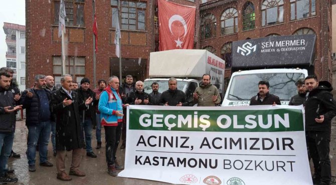 Sel Felaketi Yaşayan Bozkurt’tan Depremzedelere Yardım