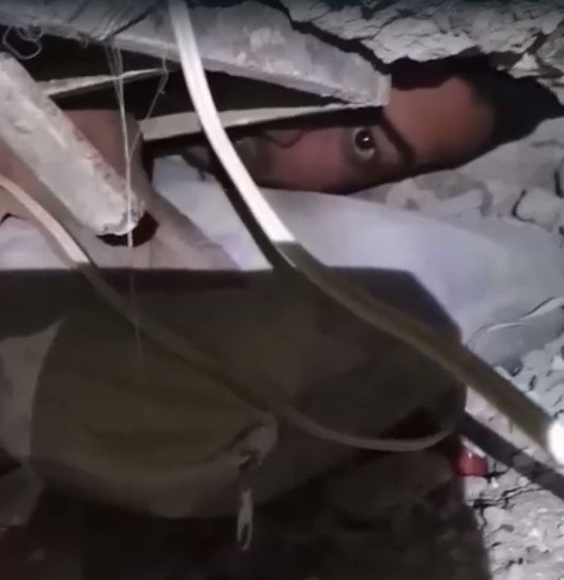 Suriyeli Muhammed, 75 Saat Sonra İşte Böyle Kurtarıldı