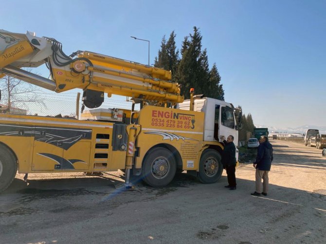 Vali Çiçek İ̇stedi Başkan Yalçın Koordine Etti