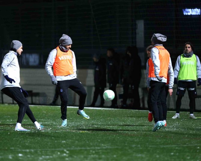 Trabzonspor, Basel Maçı Hazırlıklarına Başladı