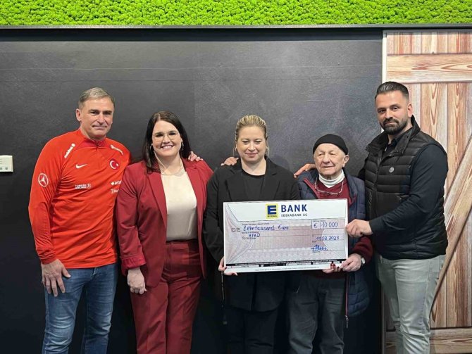 Kuntz Kasiyerlik Yaptı, Depremzedeler İçin 10 Bin Euro Toplandı