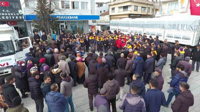 Sungurlu’da İlçe Halkı Afetzedeler İçin Seferber Oldu