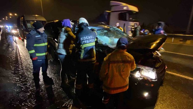 Hatay’dan İ̇stanbul’a Giden Depremzede Aile Kaza Yaptı: 1’i Bebek 9 Yaralı