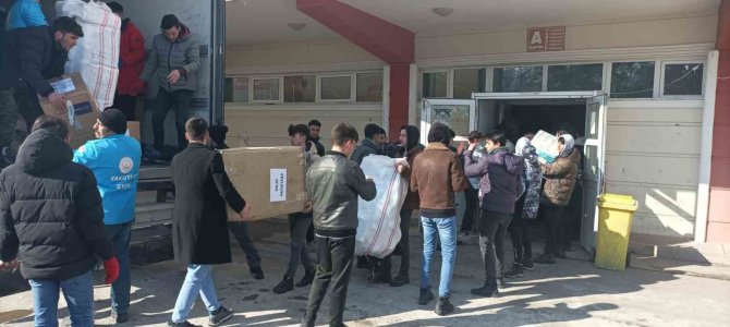 Erzurum’dan Deprem Bölgesine Yardımlar Çığ Gibi Büyüyor
