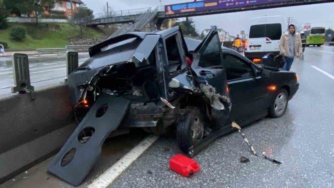 Ani Fren Kazaya Sebep Oldu: 2 Yaralı