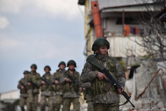 Msb: "2’nci Komando Tugayımız, Hatay Bölgesinde Emniyet Ve Asayiş Görevine Devam Ediyor"