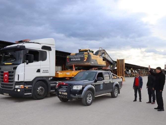 Nazilli’den 83’ü Tır, 154 Araç Deprem Bölgesine Gönderildi