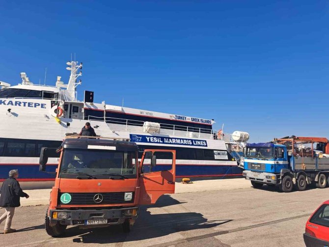 Rodos’tan Depremzedelere Yardım Eli