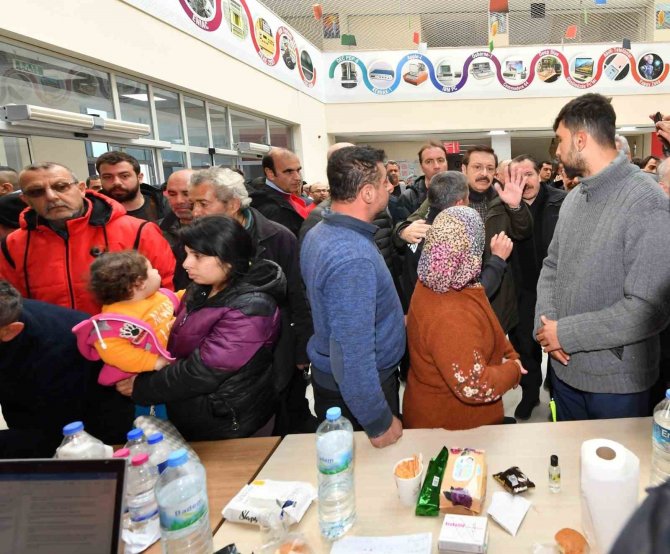 Hisarcıklıoğlu, İ̇skenderun’da İncelemelerde Bulundu