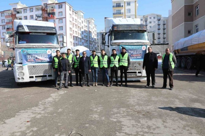 İ̇pekyolu’nda Yardım Çalışmaları Aralıksız Devam Ediyor