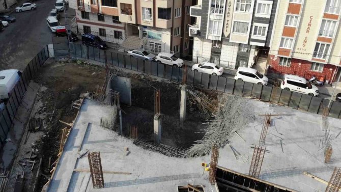 İ̇bb’nin Kreş İnşaatı Çöktü