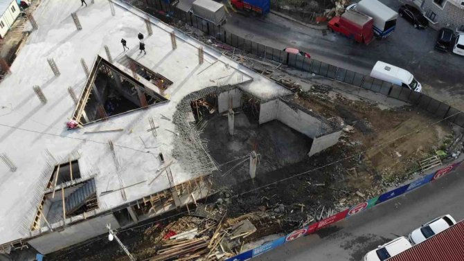 İ̇bb’nin Kreş İnşaatı Çöktü