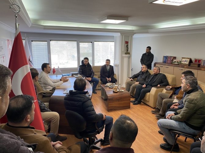 Tedavi Altındaki Depremzedelere Destek Ziyareti