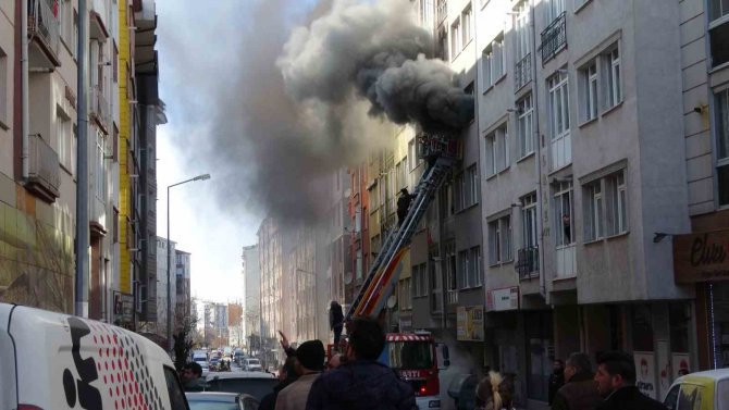 Kütahya’da Yangın Dehşeti (1)