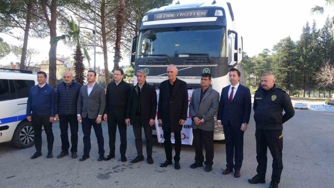 Marmaris Tek Yürek Oldu, Deprem Bölgelerine Yardımlar Gönderilmeye Devam Ediyor