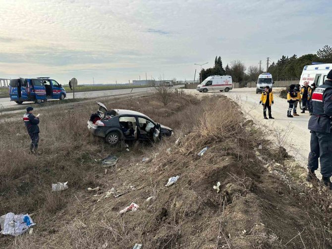 Kırklareli’nde Trafik Kazası: 3 Yaralı