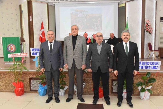 Bozüyük Ziraat Odası Başkanı Süleymen Çaydere Güven Tazeledi