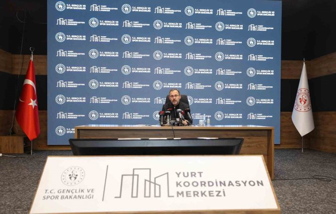 Bakan Kasapoğlu: “An İtibarı İle 200 Bine Yakın Vatandaşımızı Tesislerimizde Tüm İhtiyaçlarını Karşılamak Suretiyle Misafir Ediyoruz"