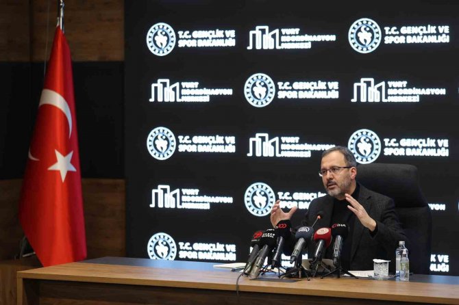 Bakan Kasapoğlu: “An İtibarı İle 200 Bine Yakın Vatandaşımızı Tesislerimizde Tüm İhtiyaçlarını Karşılamak Suretiyle Misafir Ediyoruz"