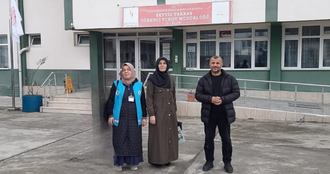 Giresun’da Kyk Yurtlarına Depremzedeler Yerleştirilmeye Başlandı