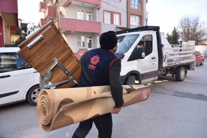 Karesi Belediyesi’nden Ev Eşyası Toplama Kampanyası