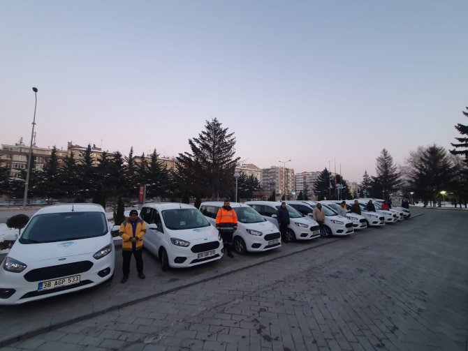 Kayseri Büyükşehir’den Deprem Bölgesine 10 Araç Desteği Daha