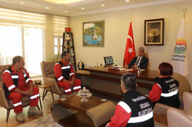 Mabke Ekibi Marmaris’e Döndü