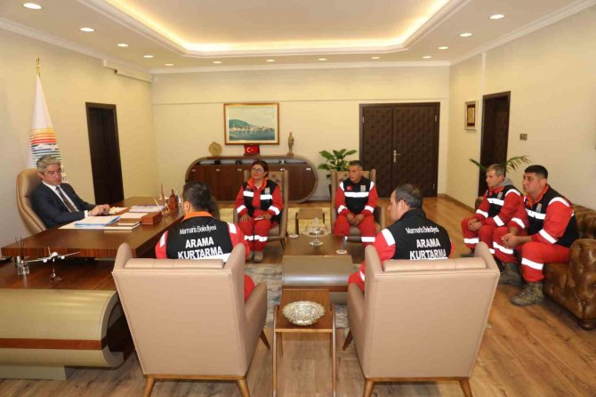 Mabke Ekibi Marmaris’e Döndü