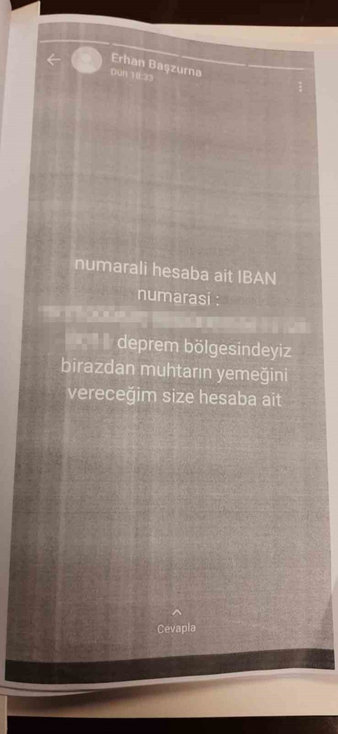 Depremzedelere Yardım Edeceğini Söyleyip Dolandırıcılık Yaptı