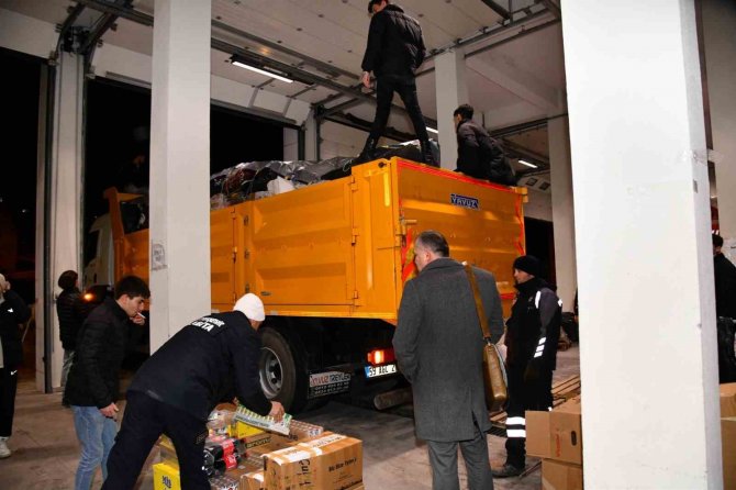 Valilik Koordinesinde Balıkesir Büyükşehir Afad Kenetlendi