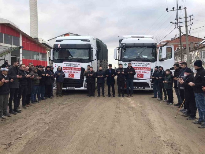 İ̇vrindi Afetzedeler İçin Kenetlendi