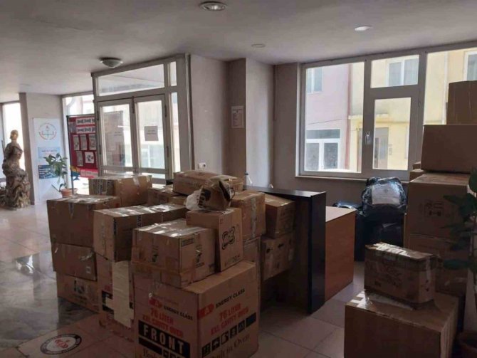 Destek Ve Yardım Çalışmaları Bütün Hızıyla Devam Ediyor