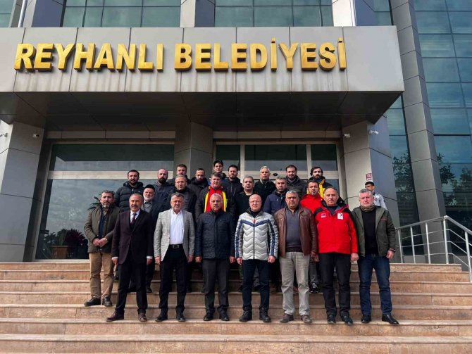 Başkan Gürkan Hatay’a Destek Ziyaretinde Bulundu