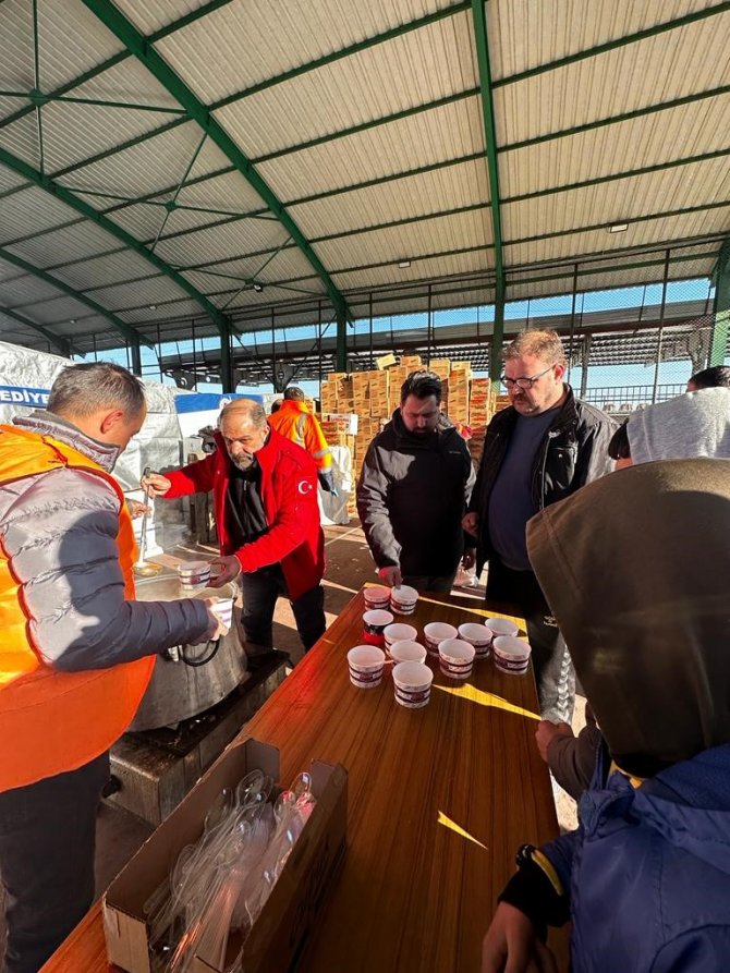 Adgi̇ad Deprem Bölgesinde Seferber Oldu