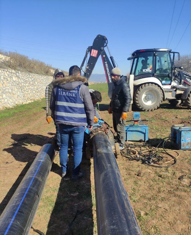 İ̇ller Bankası Deprem Bölgesinde İçme Suyu İçin Hasar Tespit Çalışmalarını Sürdürüyor