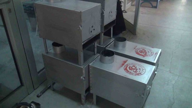 Deprem Bölgeleri İçin Çadır Sobası İmal Ediliyor