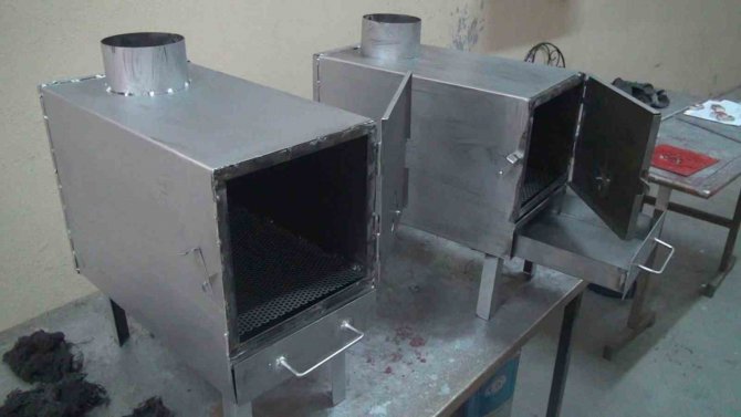 Deprem Bölgeleri İçin Çadır Sobası İmal Ediliyor