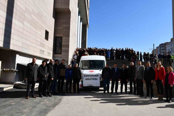 Kardeş Adliye Personeli Elbistan’a Doğru Yola Çıktılar