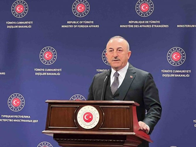 Dışişleri Bakanı Çavuşoğlu, İ̇srailli Mevkidaşı Cohen İle Bir Araya Geldi